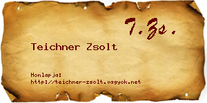 Teichner Zsolt névjegykártya